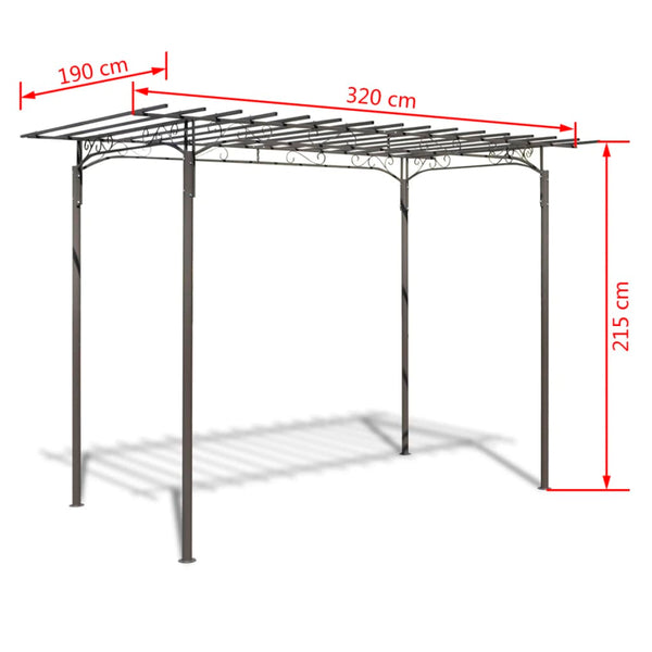 Garden Arches Rose Arch Garden Arbor Steel Decoration