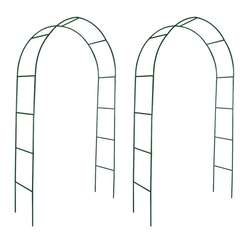 Garden Arches Garden Arch 2 Pcs Climbing Plants