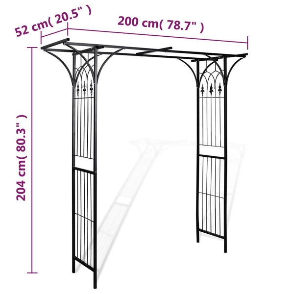 Garden Arches Garden Arch 200X52x204 Cm