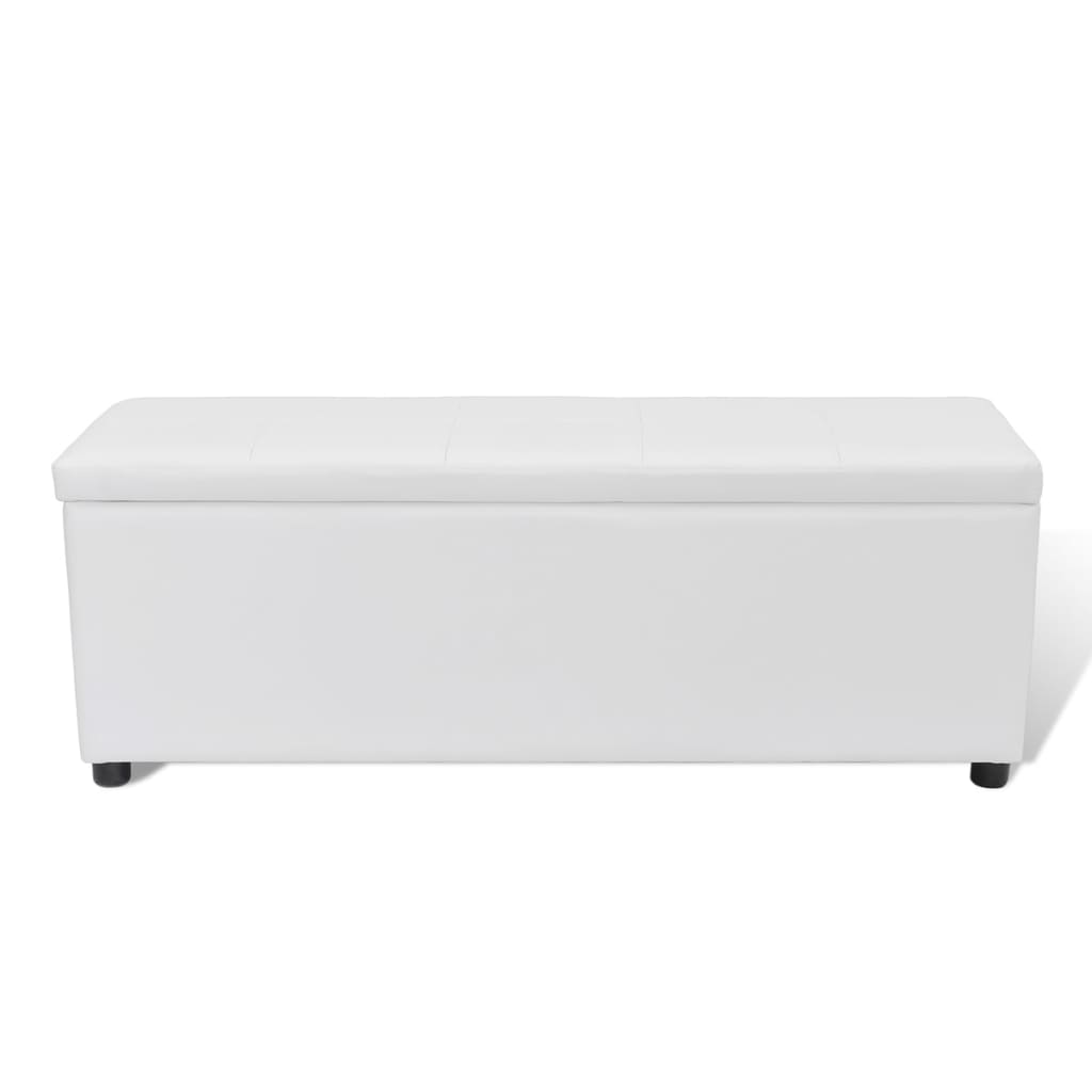 Benches Storage Bench White Medium Size