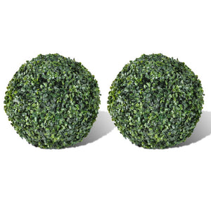 Boxwood Ball Artificial Leaf Topiary 27 Cm Pcs