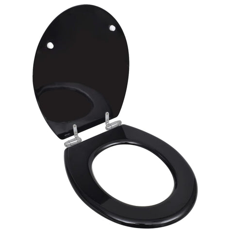 Toilet Seats With Soft Close Lids Mdf Black