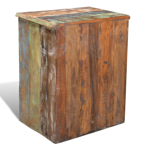 Side Tables End Table With 1 Drawer Door Reclaimed Wood