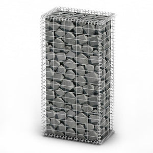 Gabion Baskets Gabion Basket With Lids Galvanised Wire 100 X 50 30 Cm