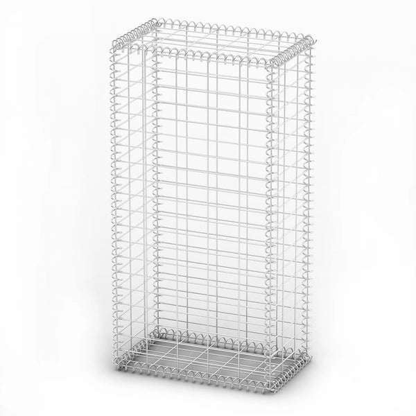 Gabion Baskets Gabion Basket With Lids Galvanised Wire 100 X 50 30 Cm