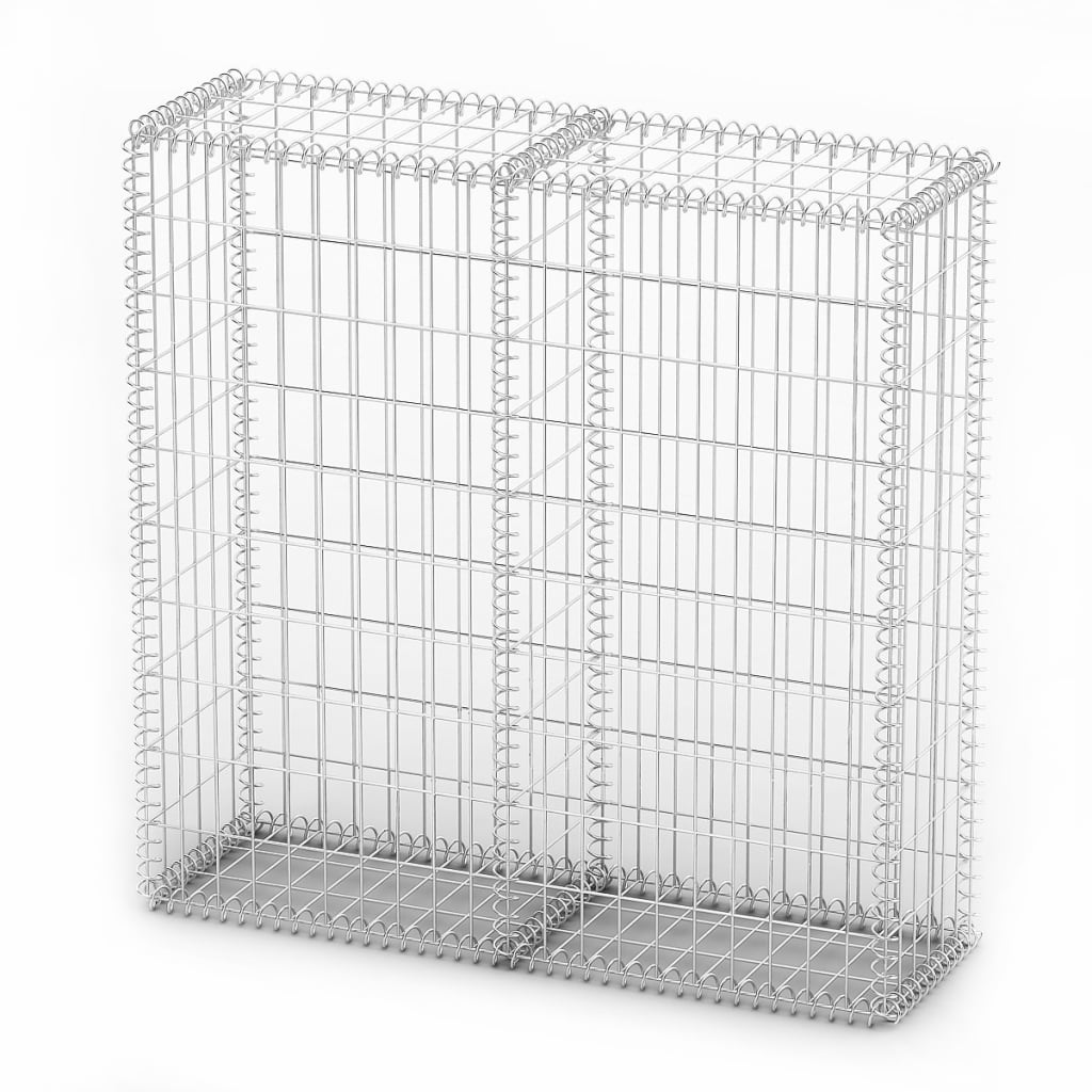 Gabion Baskets Gabion Basket With Lids Galvanised Wire 100 X 30 Cm