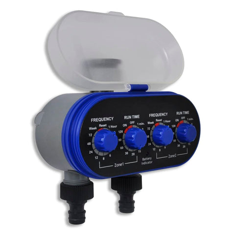 Watering Timers & Controllers Garden Electronic Automatic Water Timer Irrigation Double Outlet