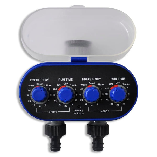 Watering Timers & Controllers Garden Electronic Automatic Water Timer Irrigation Double Outlet