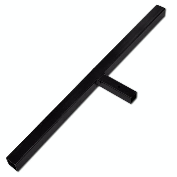 Ground Drill With Handle Auger Bit 200 Mm Three Spirals Steel Black