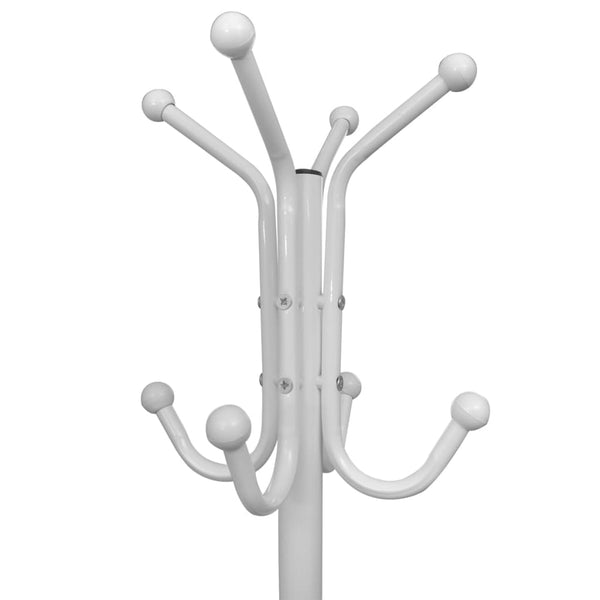 Coat & Hat Racks Coat Stand Metal White