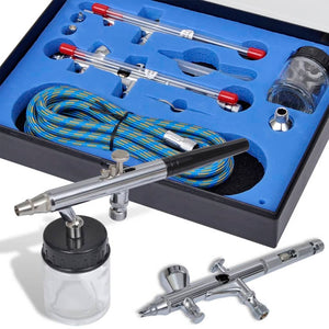 Other Painting Accessories Airbrush Set With 2 Spray Guns