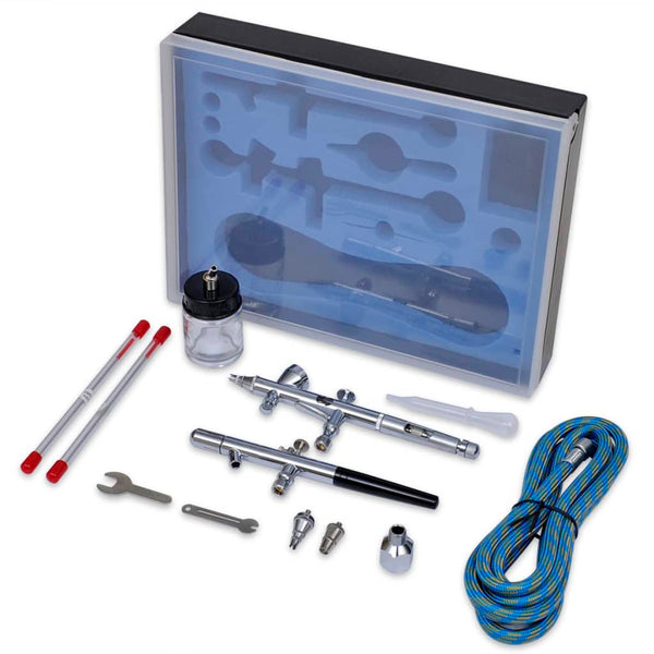 Other Painting Accessories Airbrush Set With 2 Spray Guns