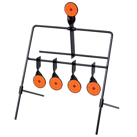 Archery Targets Auto Reset Rotating Shooting Target With 4 + 1 Targets