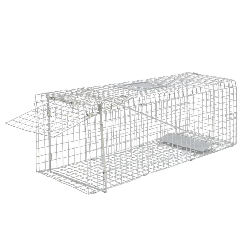 Insect Traps & Baits Galvanised Live Trap 100 Cm