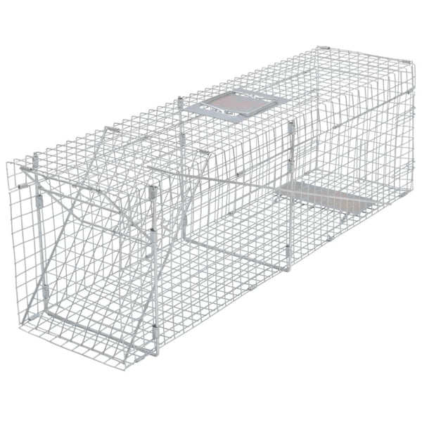 Insect Traps & Baits Galvanised Live Trap 100 Cm