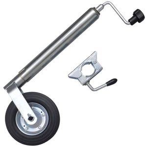 Trailer Parts 48 Mm Jockey Wheel With 1 Split Clamp