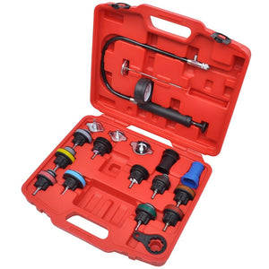 Other Diagnostic Service Tools 18 Pcs Radiator Pressure Tester Kit