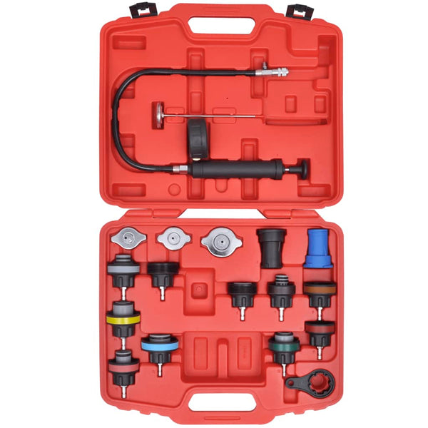 Other Diagnostic Service Tools 18 Pcs Radiator Pressure Tester Kit