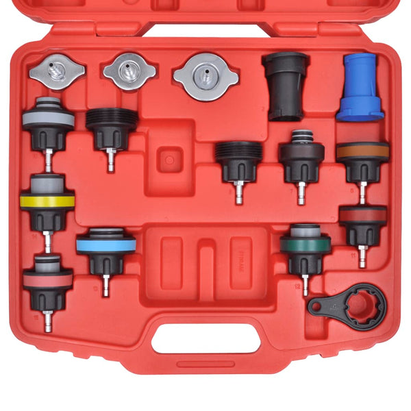 Other Diagnostic Service Tools 18 Pcs Radiator Pressure Tester Kit