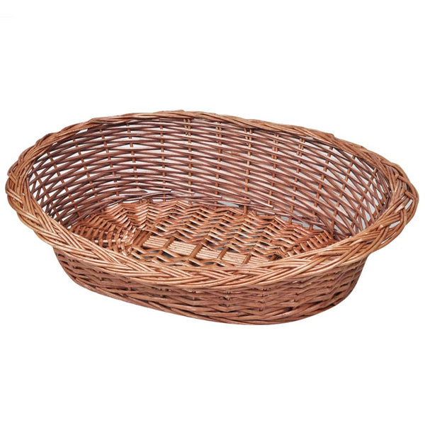 Pet Beds Willow Dog Basket/Pet Bed Natural 70 Cm