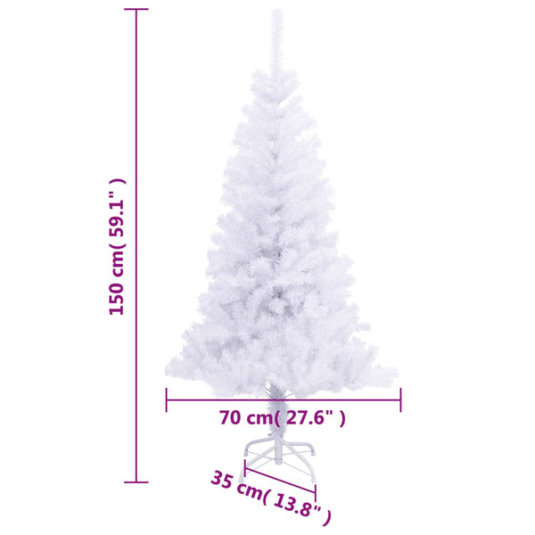 Seasonal Decorations Artificial Christmas Tree With Stand 150 Cm 380 Branches