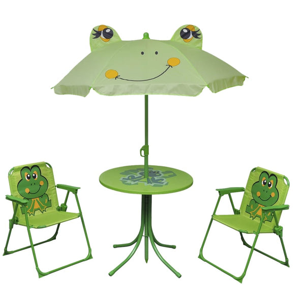 Patio Furniture Sets 3 Piece Kids' Garden Bistro Set With Parasol