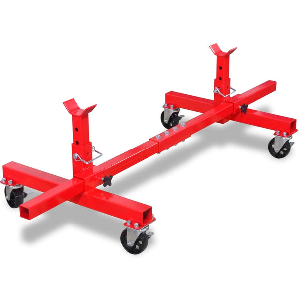 Jacks & Jack Stands Mobile Axle Stand Red