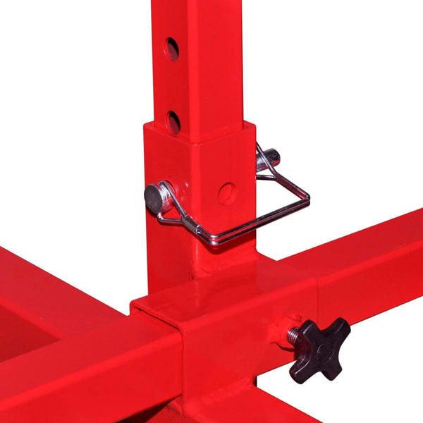 Jacks & Jack Stands Mobile Axle Stand Red