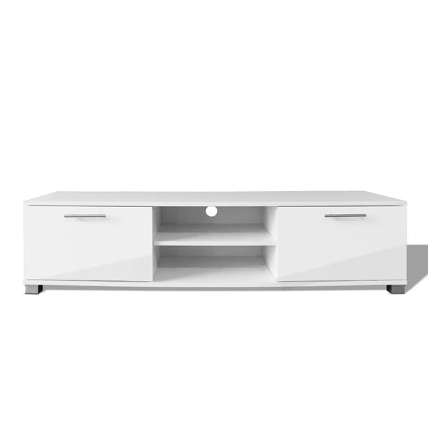 TV Stands & Entertainment Units Tv Cabinet High Gloss White 120X40.3X34.7 Cm