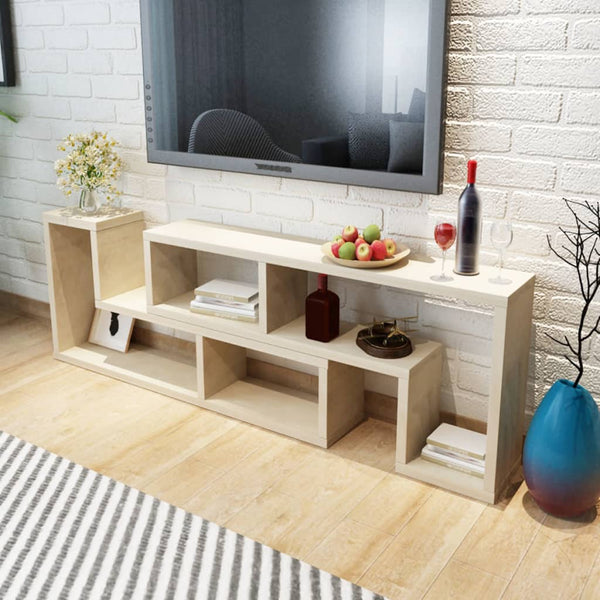 TV Stands & Entertainment Units Tv Cabinet Double L Shaped Oak