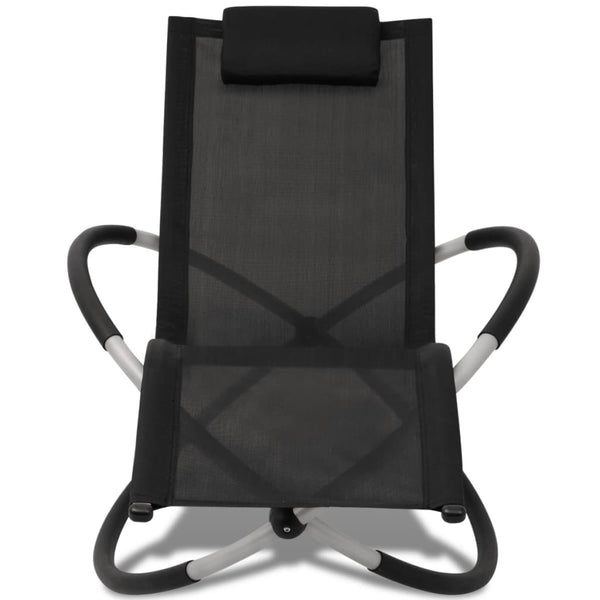 Loungers Outdoor Geometrical Sun Lounger Steel