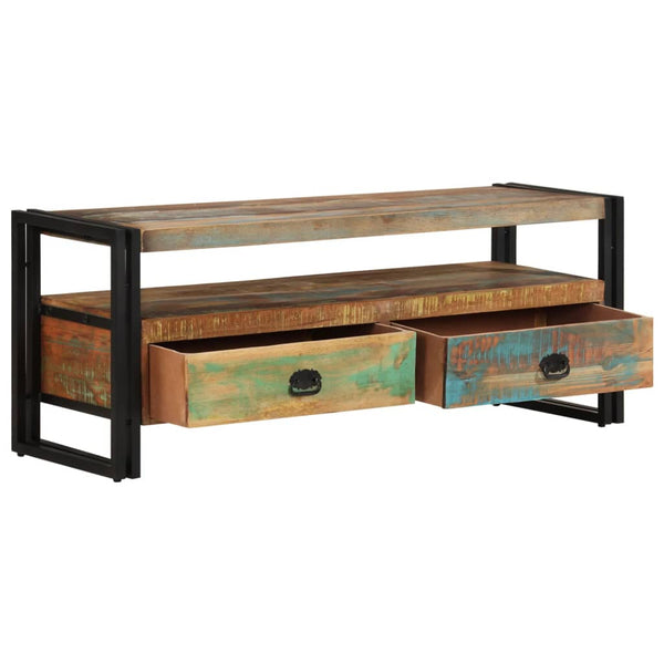 TV Stands & Entertainment Units Tv Cabinet Solid Reclaimed Wood