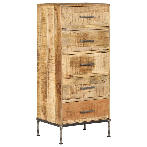 Dressers & Chests of Drawers Chest Of Drawers 45X35x106 Cm Solid Mango Wood