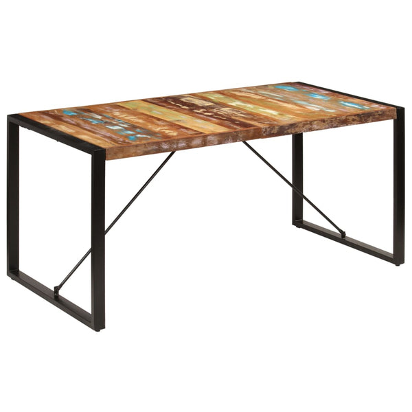 Dining Tables Dining Table 160X80x75 Cm Solid Reclaimed Wood