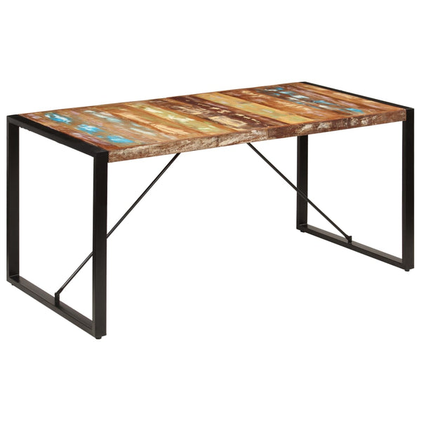 Dining Tables Dining Table 160X80x75 Cm Solid Reclaimed Wood