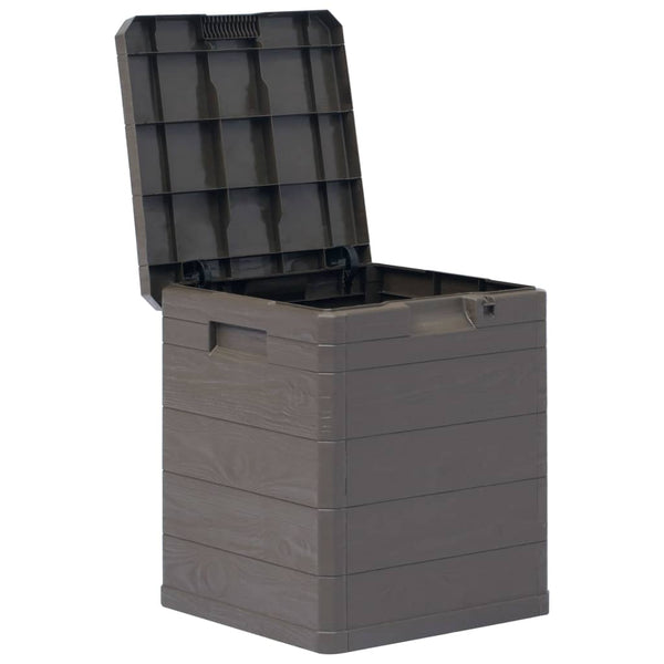 Storage Deck Boxes Garden Storage Box 90 L Brown