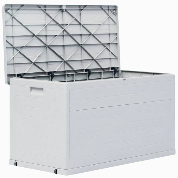 Storage Deck Boxes Garden Storage Box 420 L Light Grey