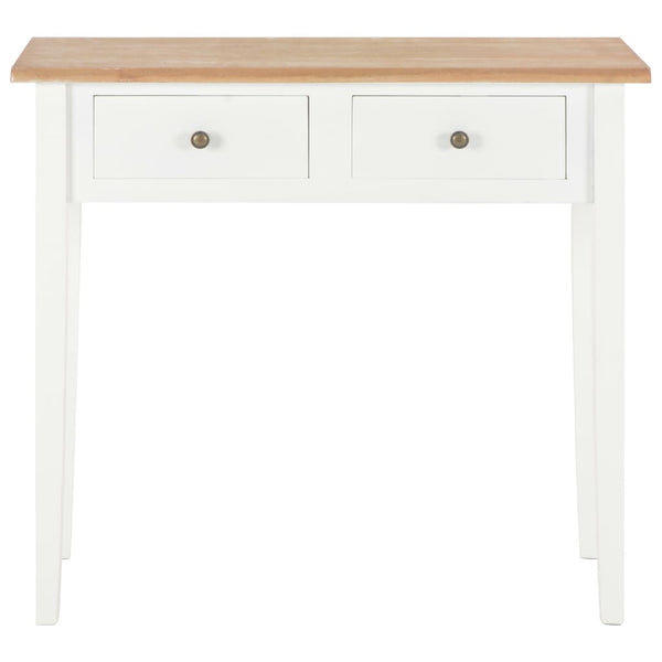 Tables Dressing Console Table White 79X30x74 Cm Wood