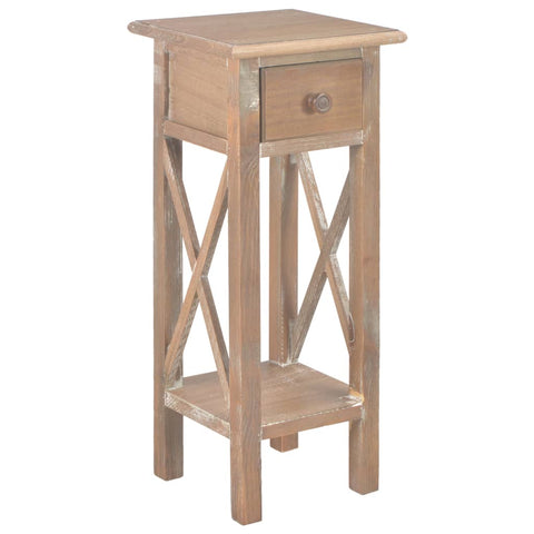 Side Tables Side Table Brown 27X27x65.5 Cm Wood