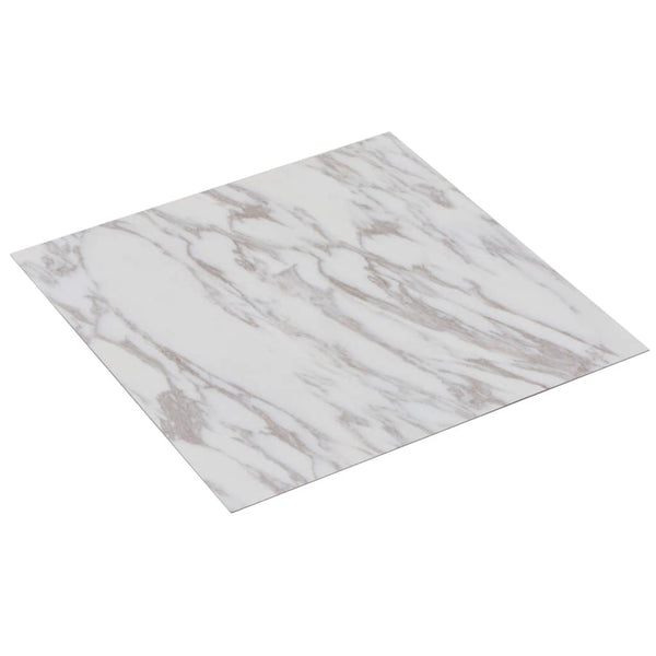 Self-Adhesive Pvc Flooring Planks 5.11 M? White Marble