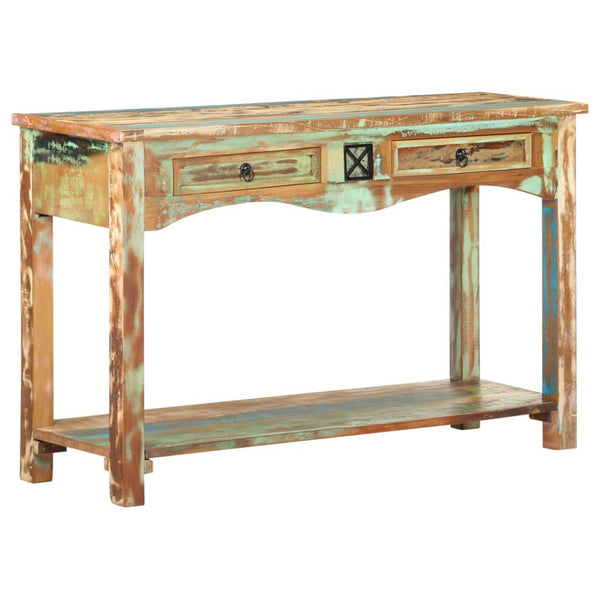 Tables Console Table 120X40x75 Cm Solid Reclaimed Wood