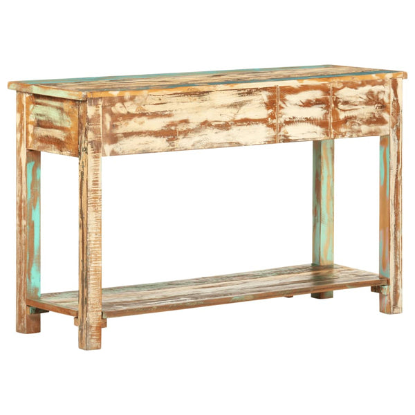 Tables Console Table 120X40x75 Cm Solid Reclaimed Wood