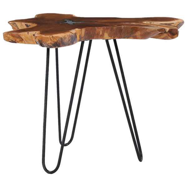 Coffee Tables Coffee Table 70X45 Cm Solid Teak Wood And Polyresin