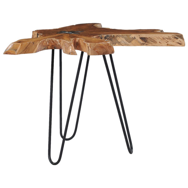 Coffee Tables Coffee Table 70X45 Cm Solid Teak Wood And Polyresin