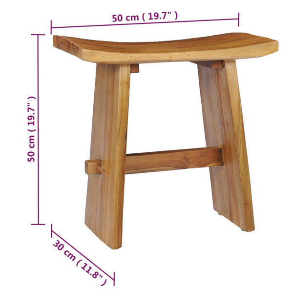 Benches Bar Stools Stool Solid Teak Wood