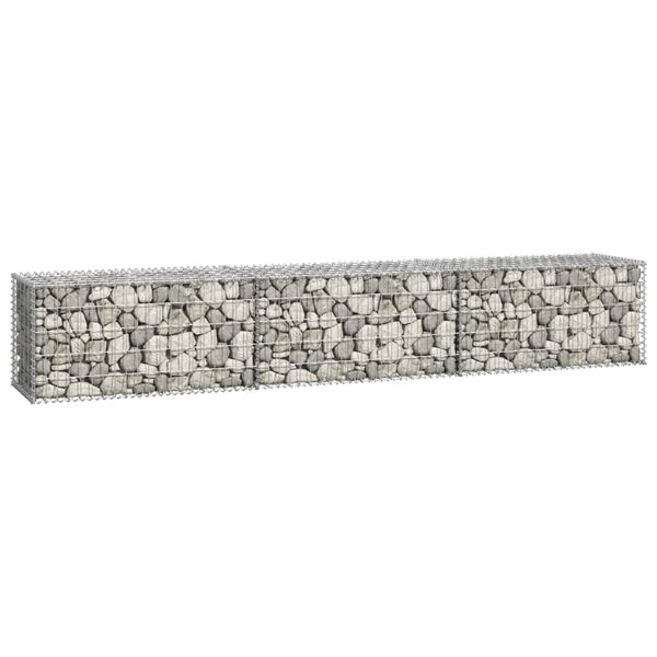 Gabion Baskets Gabion Wall With Covers Galvanised Steel 300X50x50 Cm