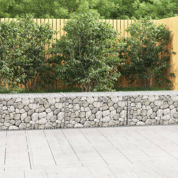 Gabion Baskets Gabion Wall With Covers Galvanised Steel 300X50x50 Cm