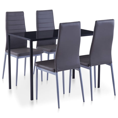 Dining Sets Five Piece Dining Set Grey