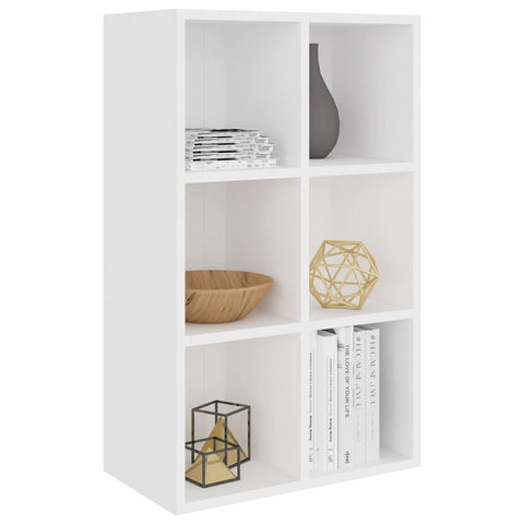 Sideboards & Buffets Book Cabinet/Sideboard White 66X30x98 Cm Engineered Wood