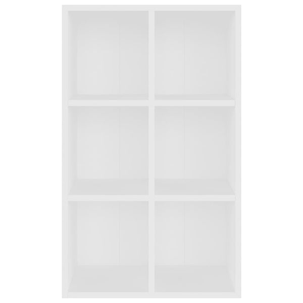 Sideboards & Buffets Book Cabinet/Sideboard White 66X30x98 Cm Engineered Wood